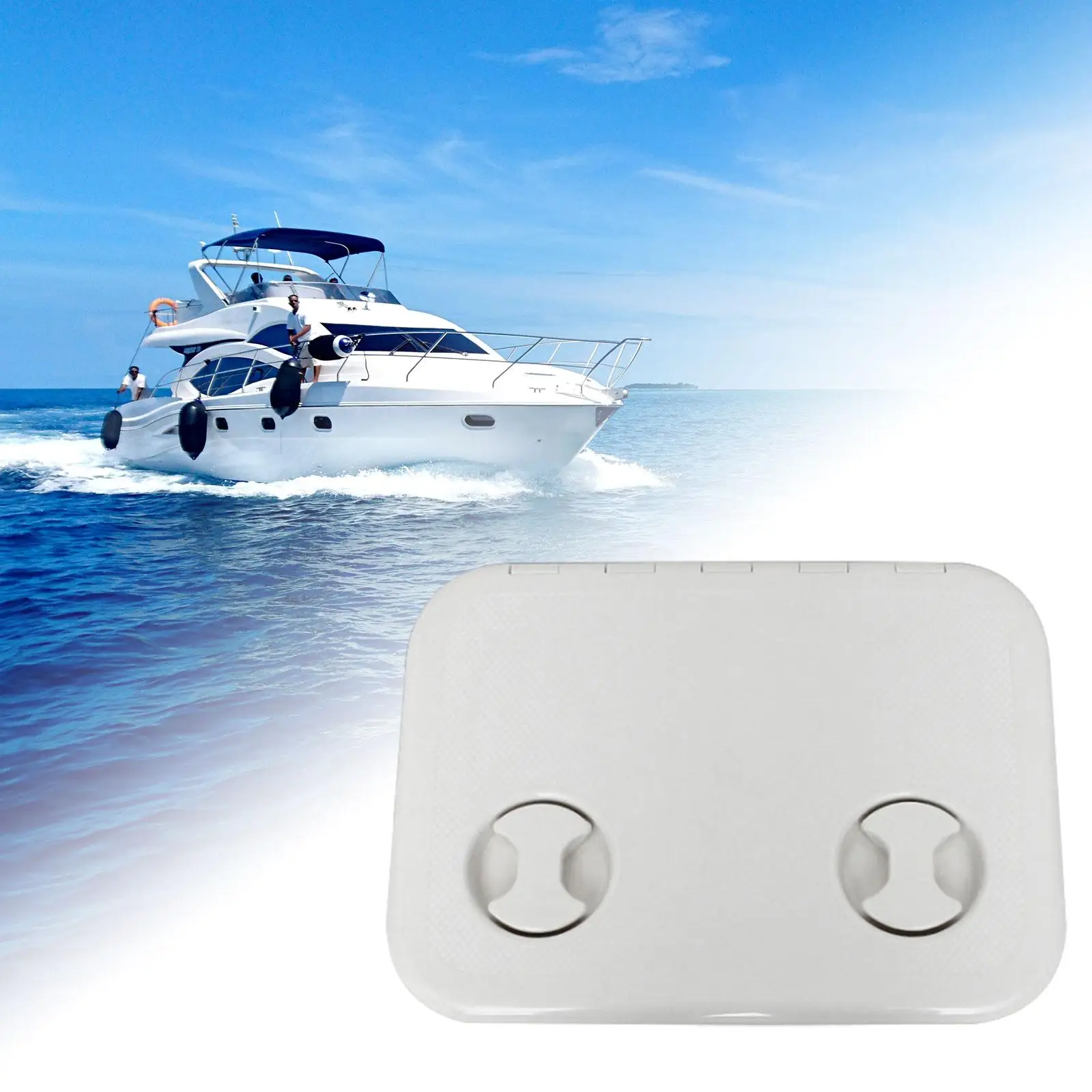 

Marine Deck Access Hatch and Lid for Marine Yachts Boats Leakproof Rectangle