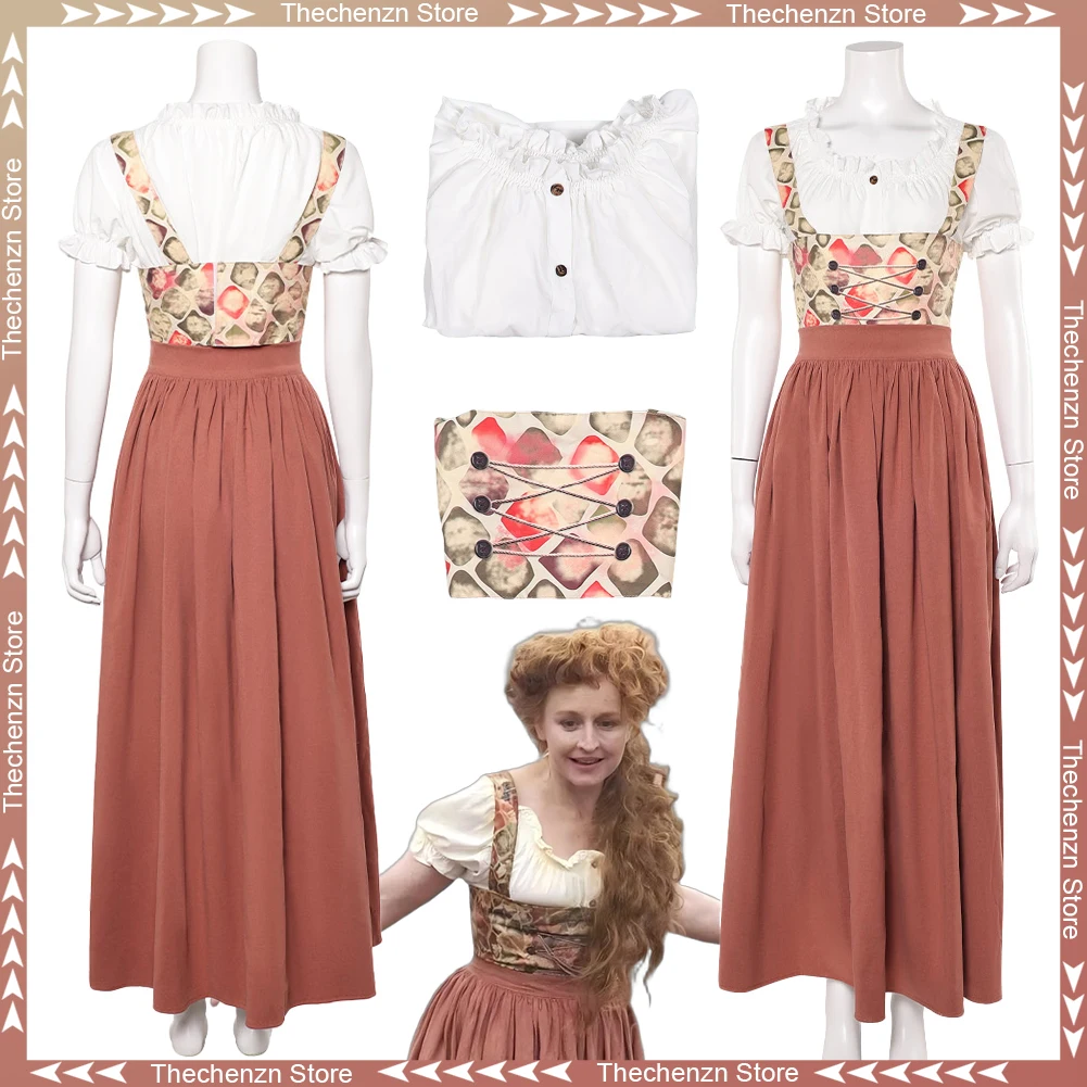 

Fancy Dress Oktoberfest 1900 Maria Hoflinger Cosplay For Women Dress 2020 Movie Costume Halloween Woman Fantasia Party Outfits