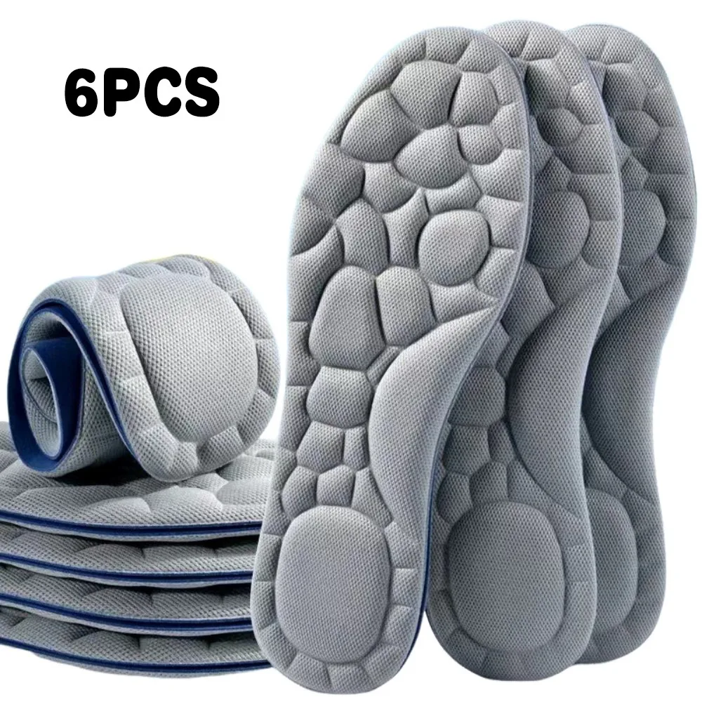 

Super Soft Memory Foam Insoles Sweat-Wicking High Elastic Elastic Insoles Anti-Odor Design All-Day Comfort Shoe Pads