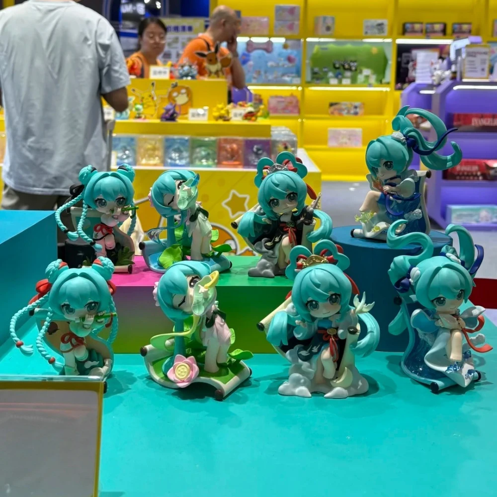 新作初音ミク「エコーズ・オブ・ネイチャー」シリーズ-ブラインドボックス-アニメフィギュア-ドール-オーナメント-モデル-かわいいデスクトップデコレーション-ミステリーバッグ-おもちゃ-ギフト