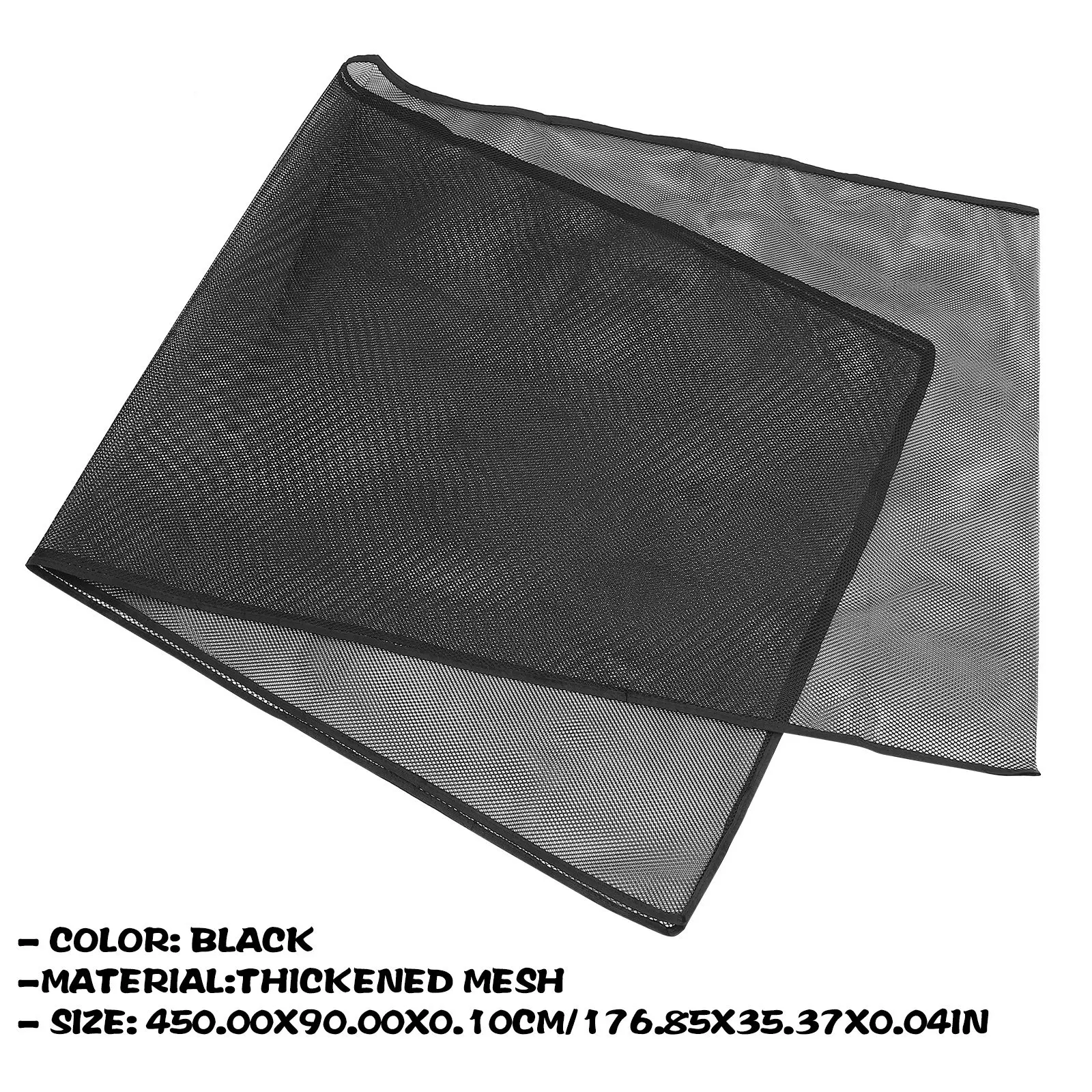 

1Set Stair Safety Net 4.5x0.9m Heavy Duty Banister Guard for Balcony Deck Hallway Child Proofing Mesh Barrier with Snap Cords