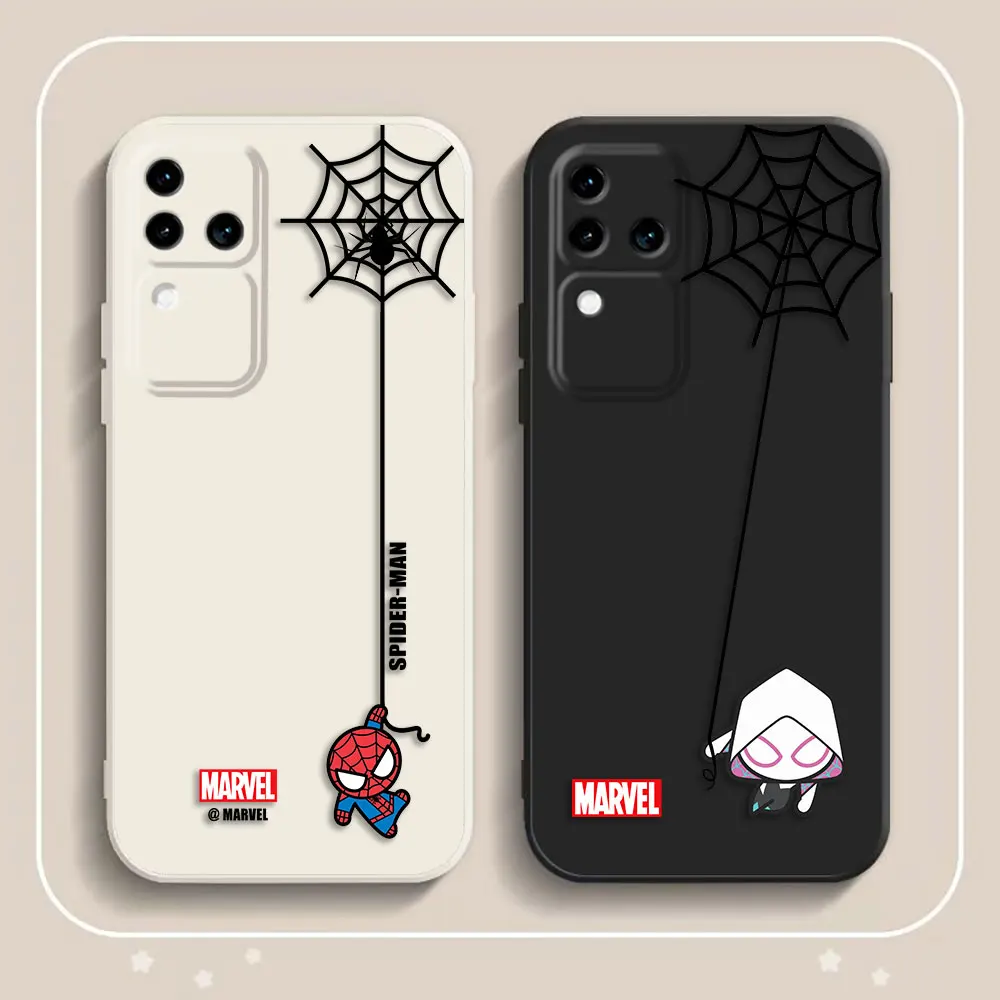 

Marvel's Gwen Spider-Man Custom Phone Case For VIVO S1 V17 V20 V21 V21E V23 V23E V25 V27 V29 V27E V30 V30E V40 V50 S12 TPU Case