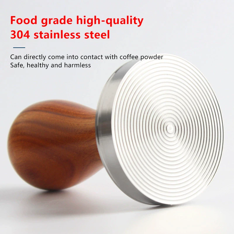 

49-58mm Internal Spring Coffee Tamper - Balanced Force Technology with Stainless Steel Base, Professional Barista Tool