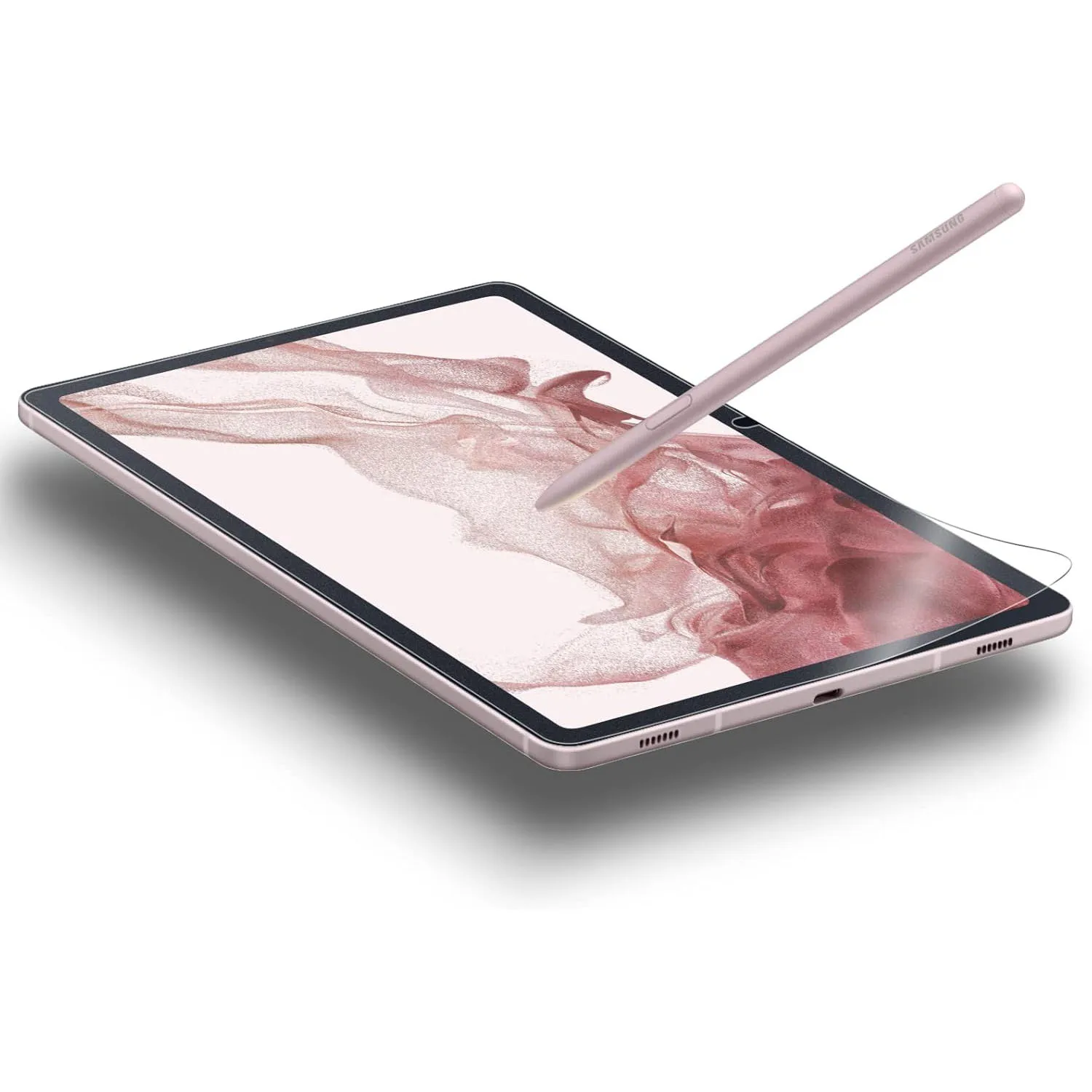 2Pcs Pen Feel Like Writing on Paper For Samsung Galaxy Tab S8 S10 Ultra S7 S9 FE S6 Lite Screen Protector Film A11 Plus A8 A9
