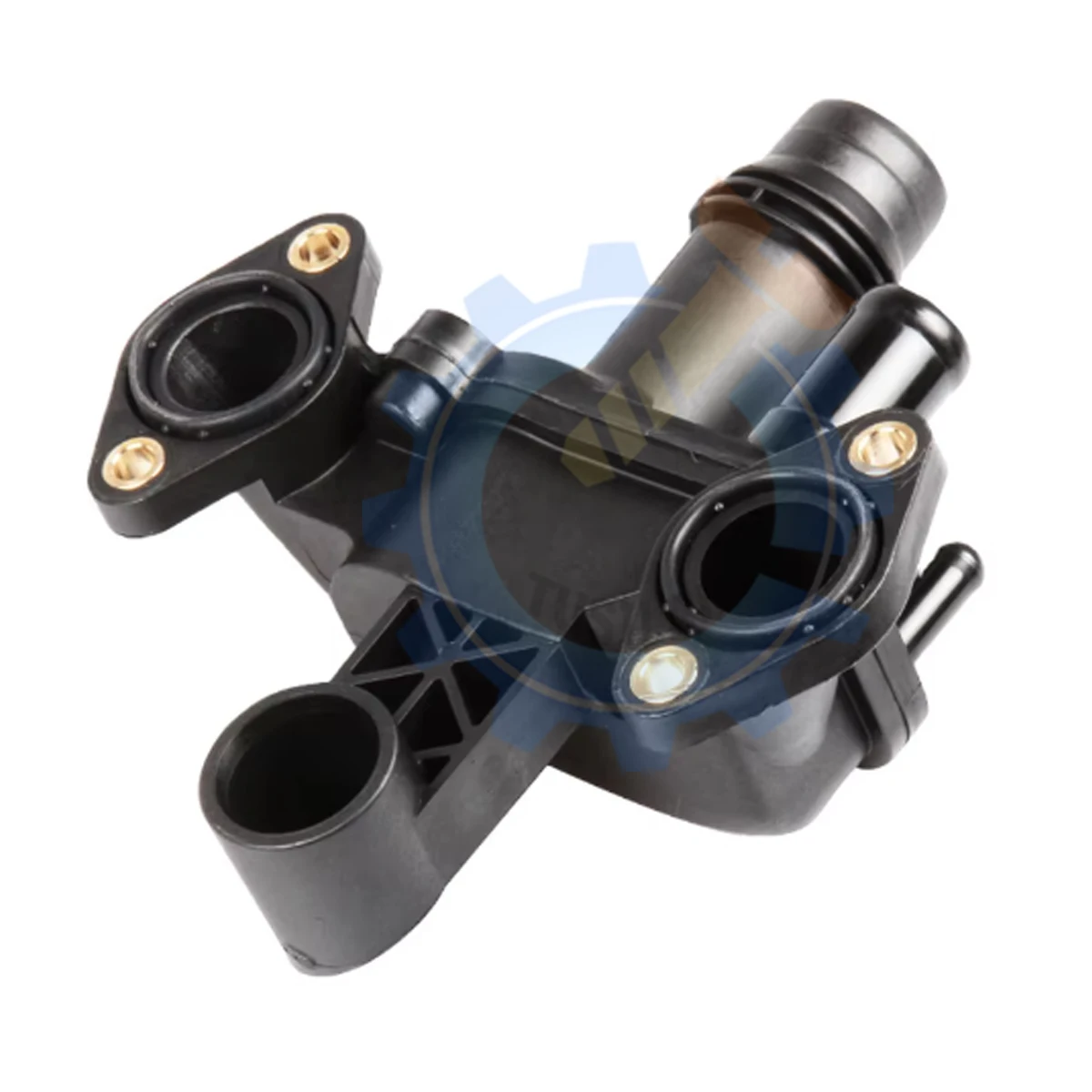 4H2Q8592BF LR073372 Thermostat Housing Kit for Land Range Rover Sport Discovery LR3 4 2.7 3.0 Diesel Jaguar XF Water Outlet Pipe