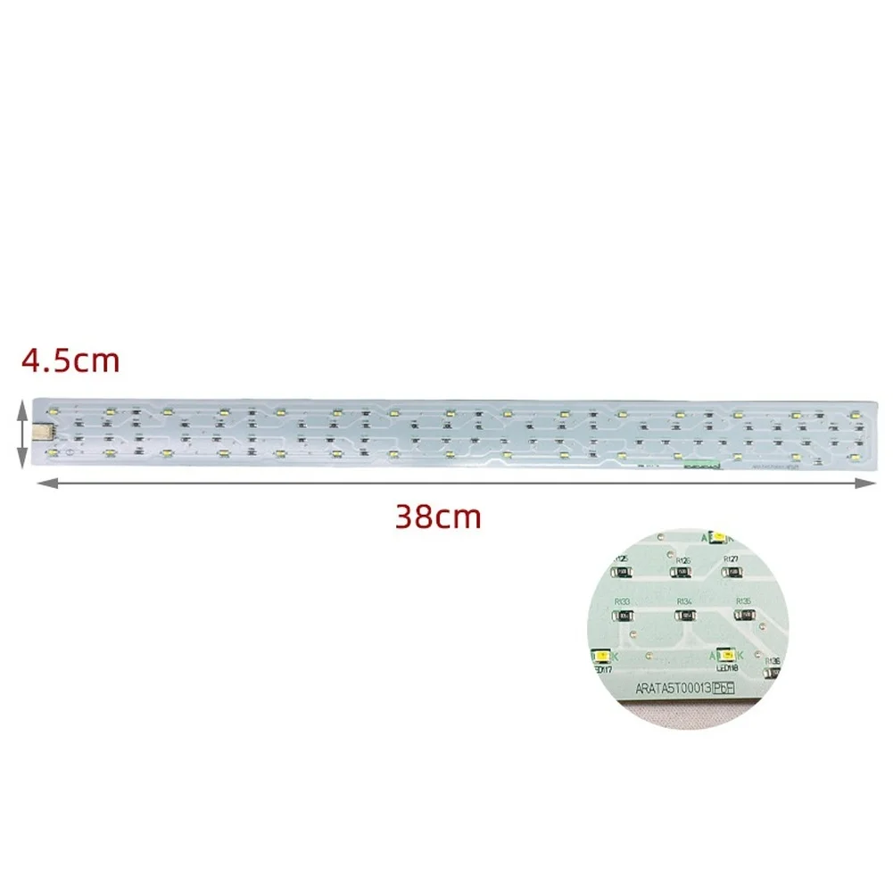 LED Lights Bar For Panasonic NR-DE49CP1-S Refrigerator 38cm DC12V Replacement Lamp Strip Fridge Interior Lighting Board Part