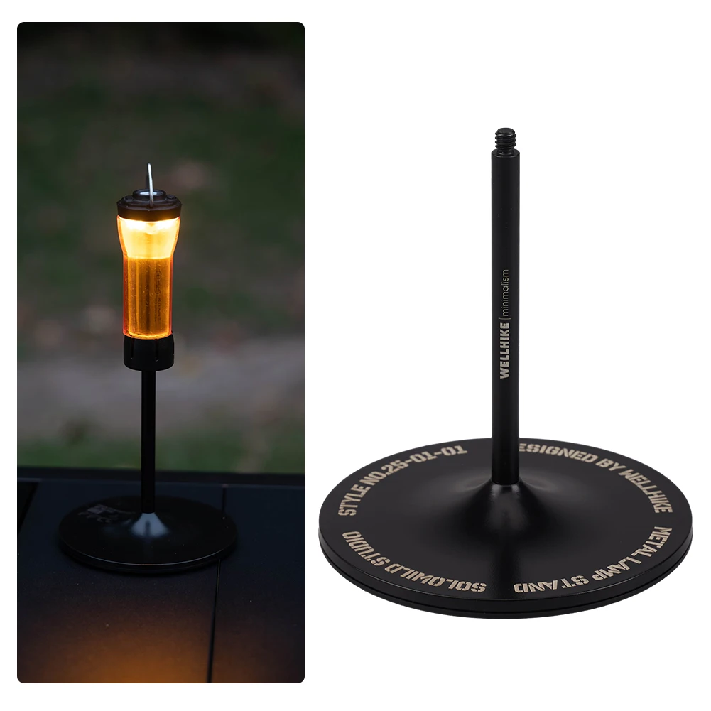 

Flange Light Bracket Outdoor Light Support Holder Detachable Multifunctional Lantern Support Rack for Home Office Camping Decor