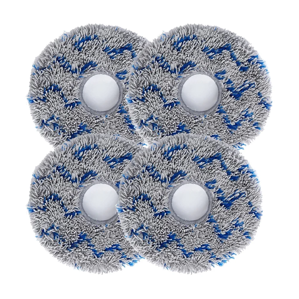 4PCS Vacuum Cleaner Mop Cloth Rag Pad For Ecovacs Deebot X1 TURBO OMNI Vacuum Cleaner Parts Accessories