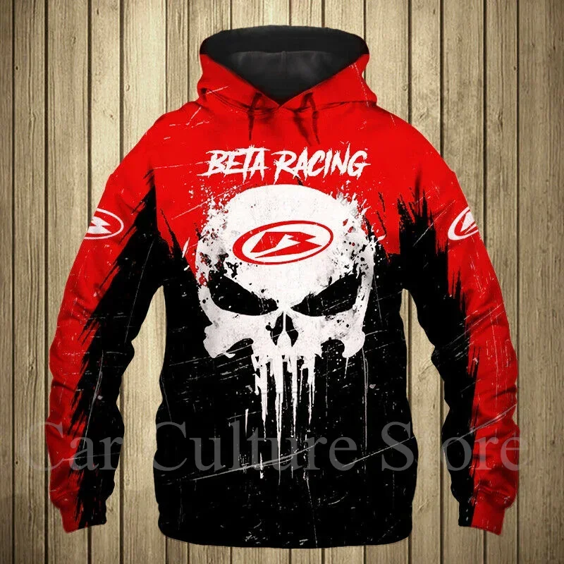 Sudadera con capucha de motocicleta Beta Racing para hombre, 3D jersey con estampado, sudadera de estilo callejero súper, ropa deportiva cortavientos de alta calidad, nuevo