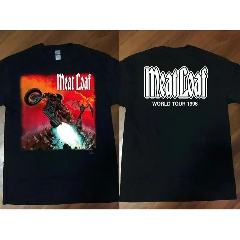

Футболка Meat Loaf Bat Out Of Hell Tour 1996 года, двойной размер, все LL895