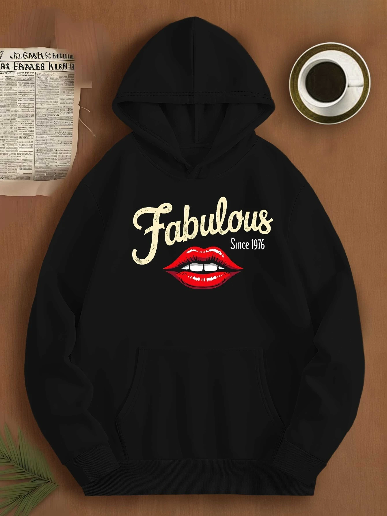 

Men's and Women's Plus Size Print Top, Loose Casual, Soft, Comfortable and Breathable, Outdoor Sports Loose Pullover Hoodie