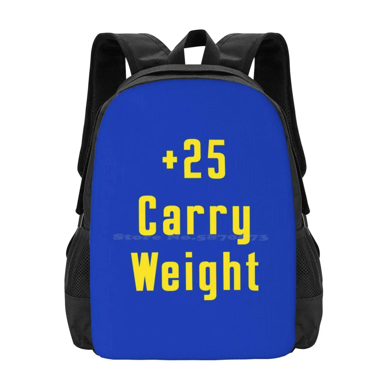 25 Carry Weight Pattern Design Bag Student'S Backpack 4 76 Nv New Vegas 3