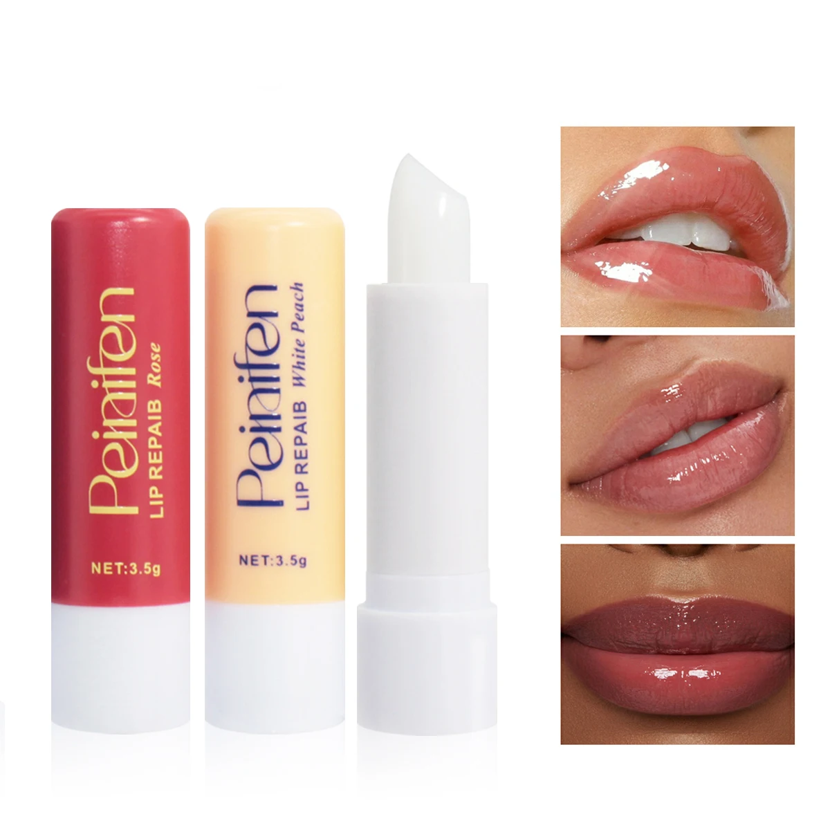 6-pack lippenstiftset hydraterend, blijvend, glad, gemakkelijk aan te brengen, niet vettig, licht, herfst en winter essentieel