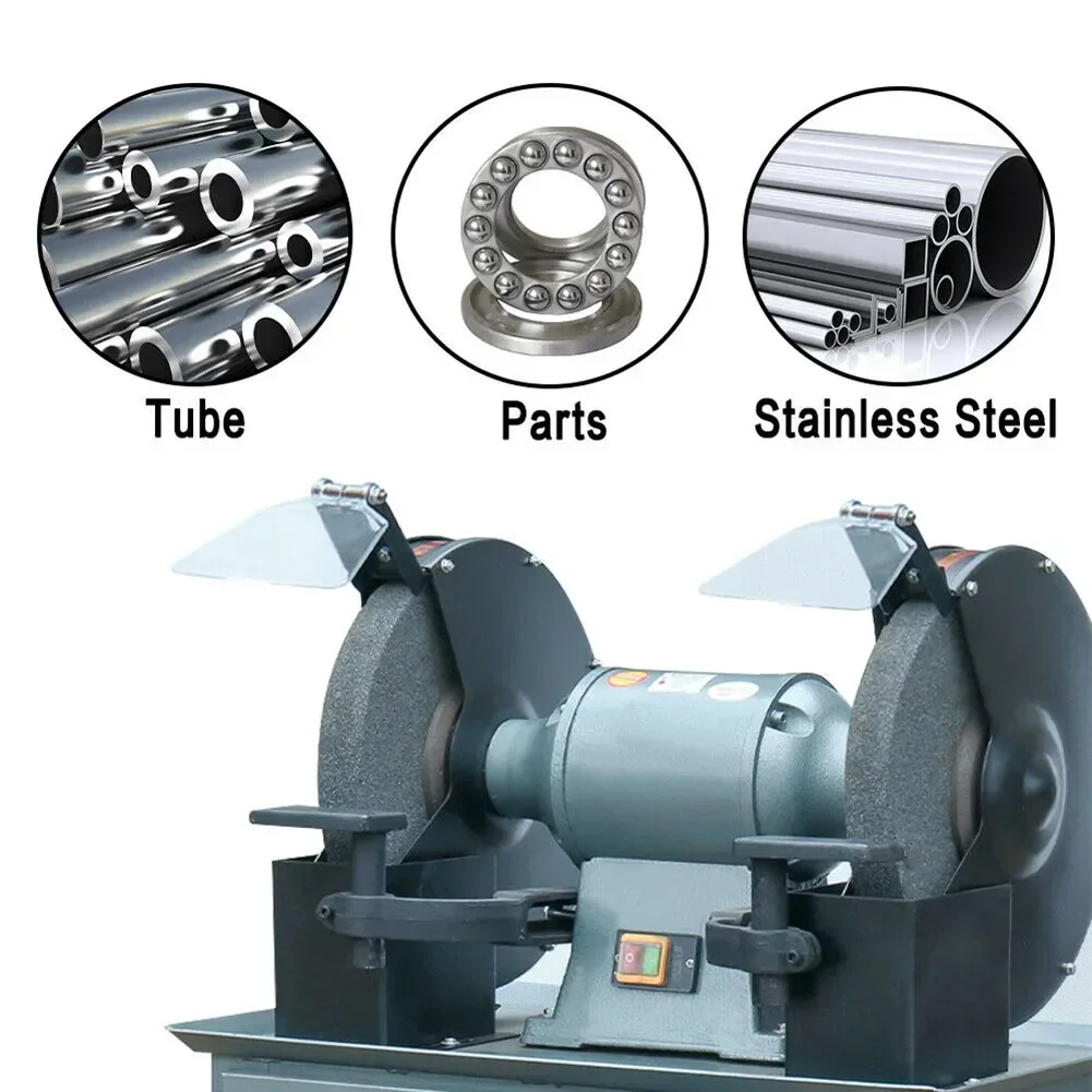 Almofada de moagem de roda de polimento de alta qualidade 320 #   Dureza cinza 9P roda 6 polegadas acessório buffer polimento almofada de nylon