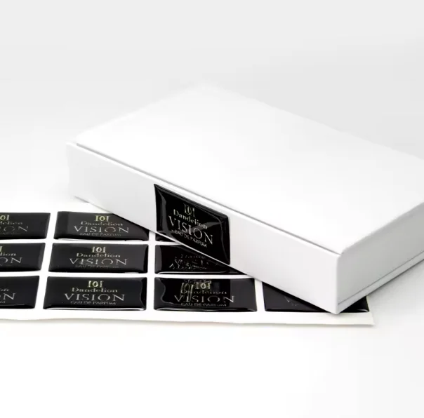 Aangepaste Epoxy Label Afdrukken Waterdichte Transparante Gel Logo Sticker 3d Epoxy Dome Sticker