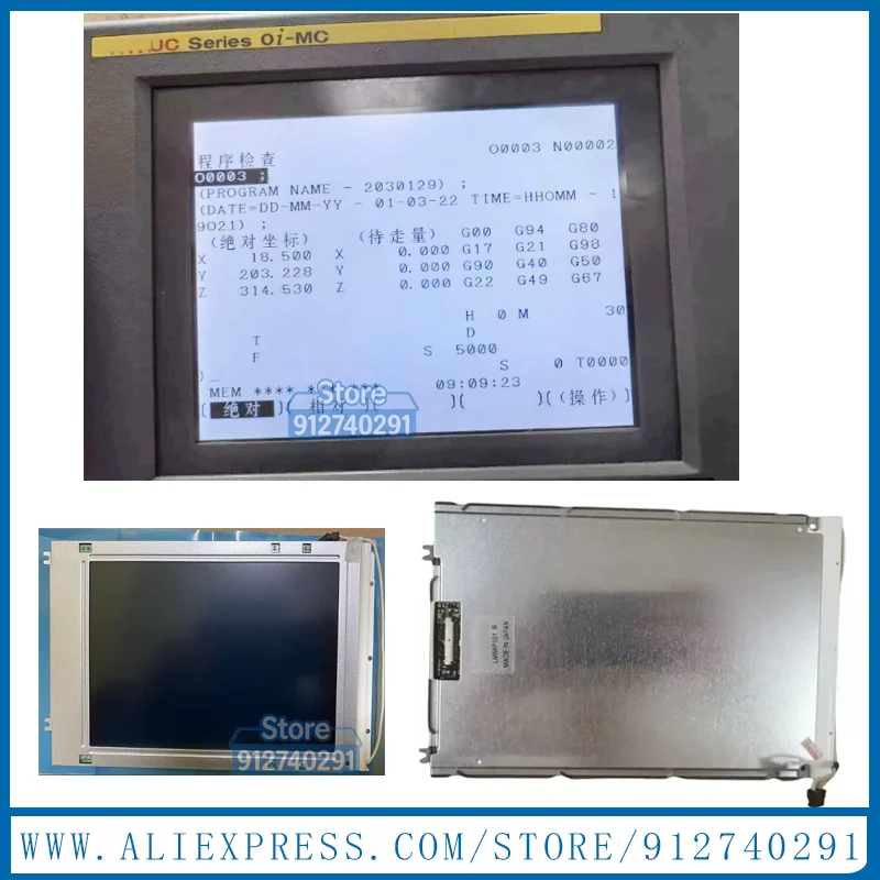 Original New Grade A+ 7.2 Inch LM64P101 LM64P10 LM64P101R For FanucOI-MATE-TC OI-TC OI-MC OI-MA CNC LCD Display Screen Panel