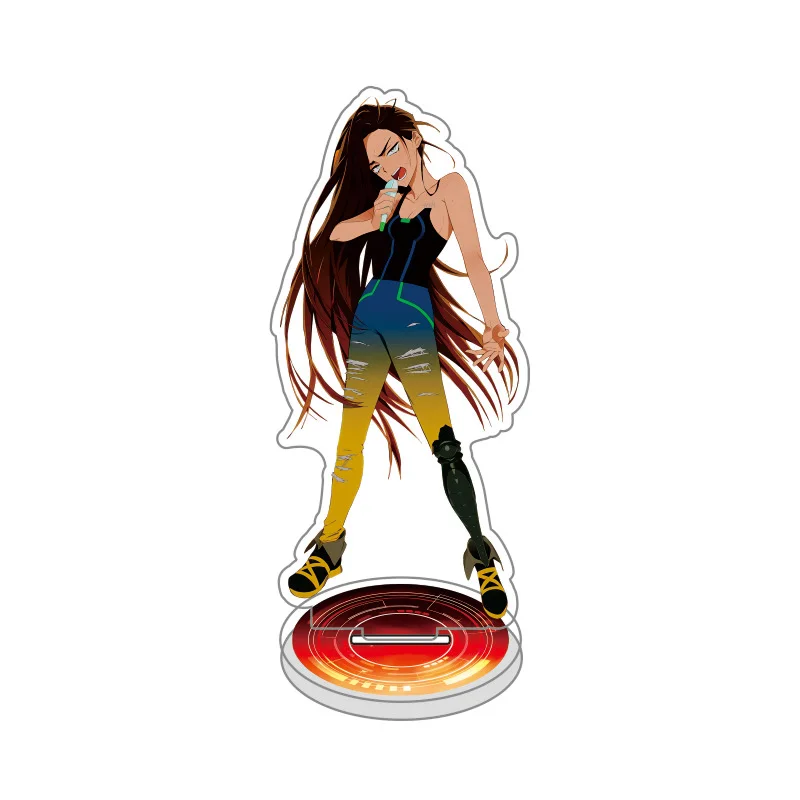 Anime ALIEN STAGE Acrylic Stand Model Plate Figure MIZI SUA TILL IVAN HYUNA LUKA Cosplay Desk Display Fans Gifts view 2