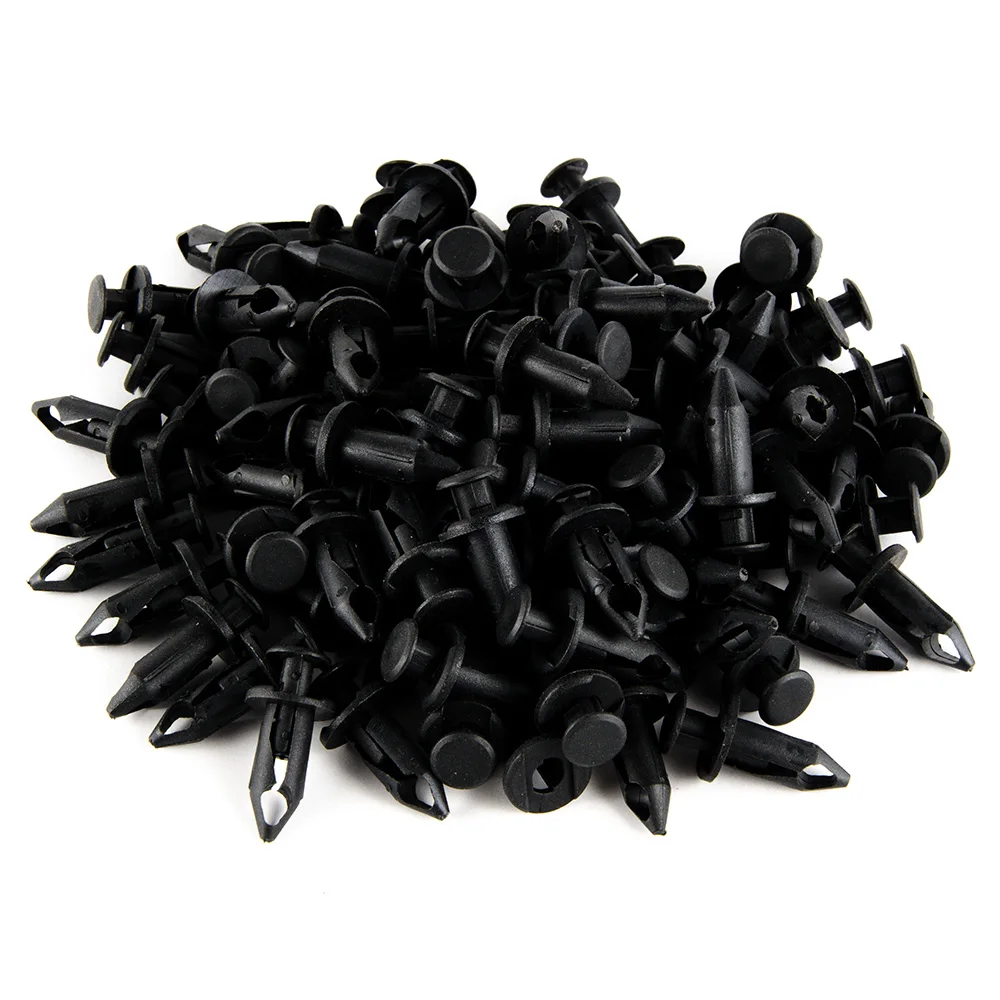 100PCS Fender Clip Body Rivets For UTV ATV CAN AM Maverick X3 POLARIS RZR Honda TRX 450 400 250 Kawasaki KFX Suzuki KingQuad