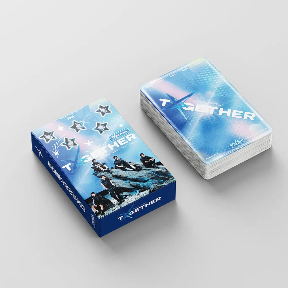 55 قطعة/المجموعة/مجموعة Kpop Idol SOOBIN YEONJUN ألبوم جديد الفصل النجم: بطاقات لومو معًا بطاقة صور HUENINGKAI TAEHYUN BEOMGYU هدية للمعجبين #6