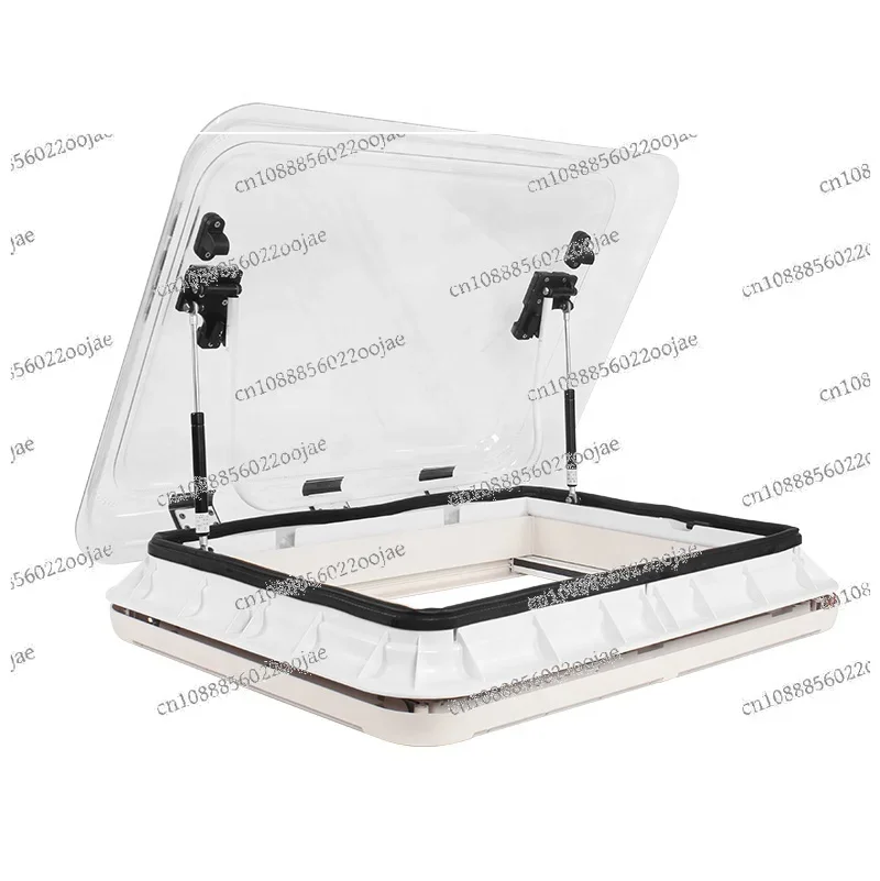 HEYRV Camper Trailer RV Accessories 700*500 Mm with LED Light UV Resistant Caravan Motorhome RV Skylight Roof Window