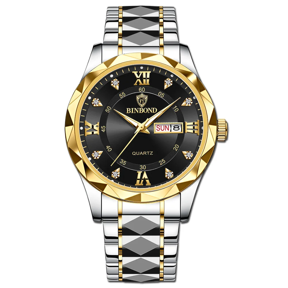Men's Luxury Luminous Quartz Wristwatch