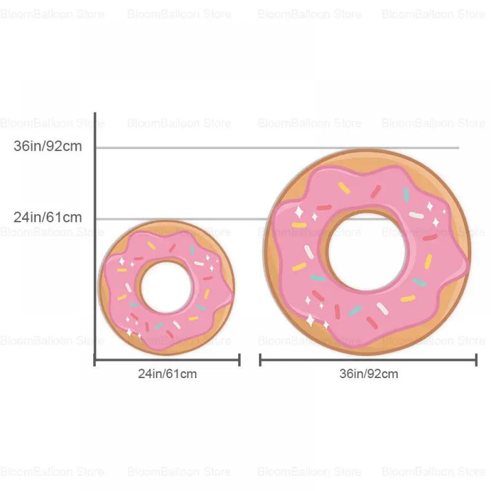 24/36inch Ice Cream Kt Board Macaron Donut Cake Kt Board for Birthday Decoration Girl Wedding Baby Shower Theme Party Supplies