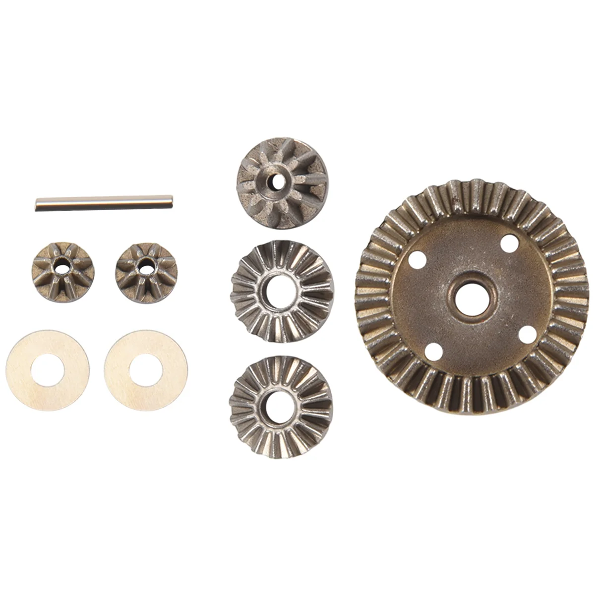 Engrenagens de condução diferenciais de metal para HBX 16889 16889A 16890 16890A SG 1601 SG 1602 SG1601 RC Peças de carro AcessóriosB87B