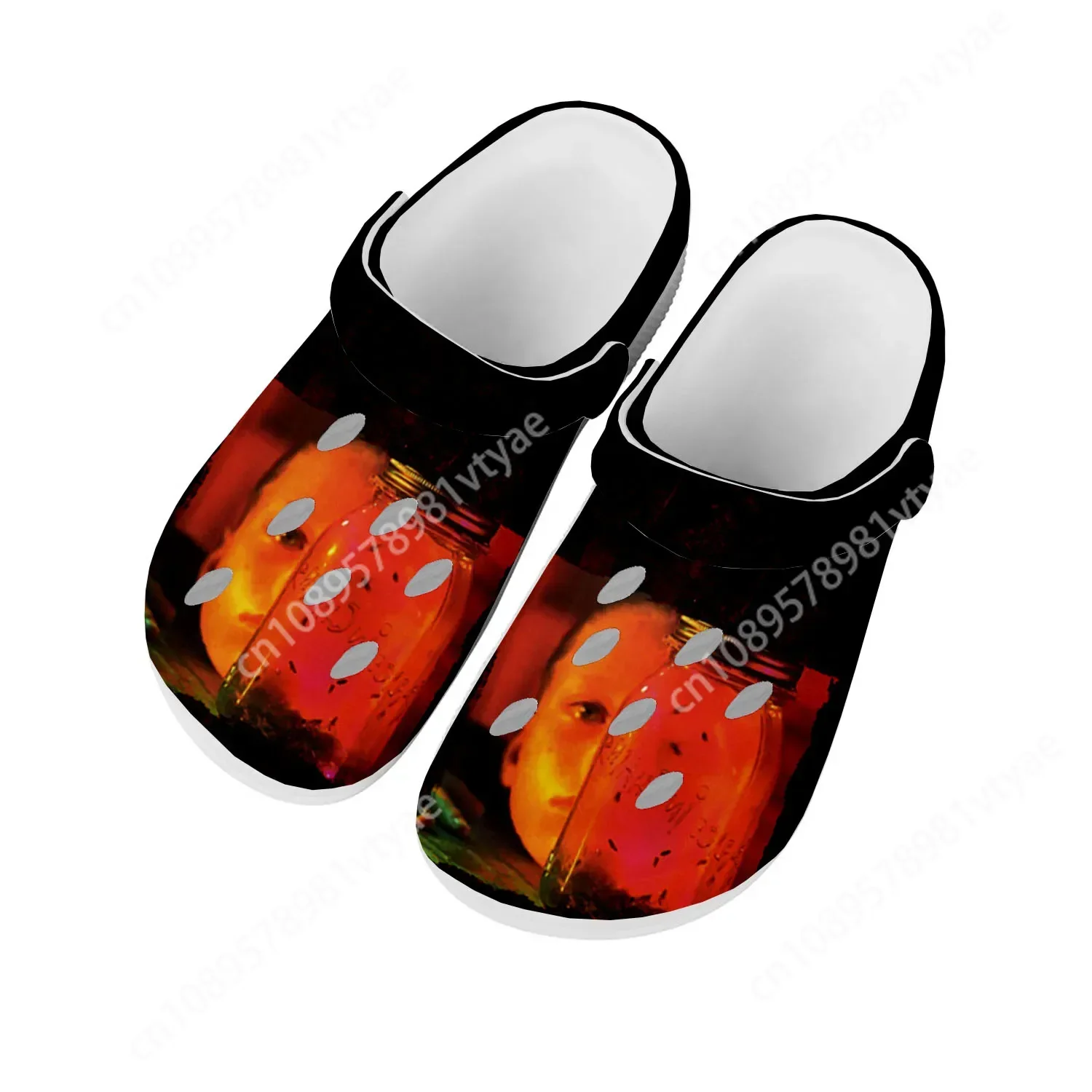 Alice In Chains Metal Rock Band Pop Home Clogs Custom Water Shoes Mens Womens Teenager Shoes Clog Breathable Beach Hole Slippers