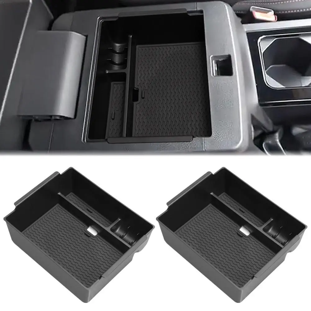 For Mitsubishi L200/Triton 2024-2025 Armrest Storage Box Car Center Armrest Storage Box Console Organizer Box Accessories