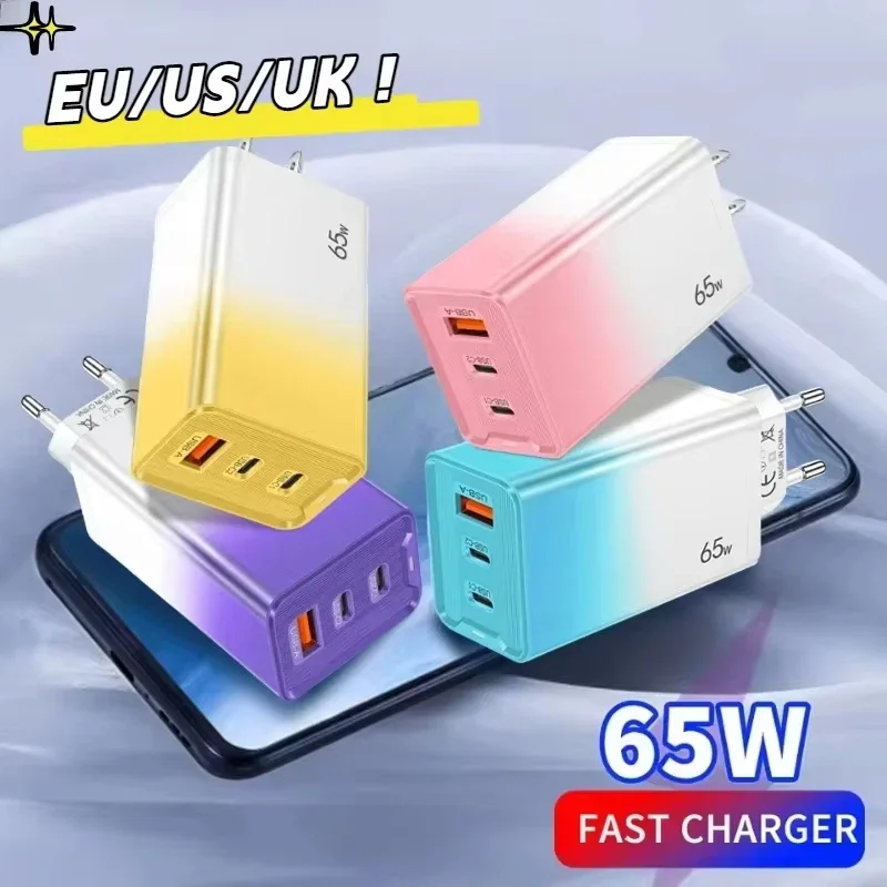 65W 3 Ports Type-C …