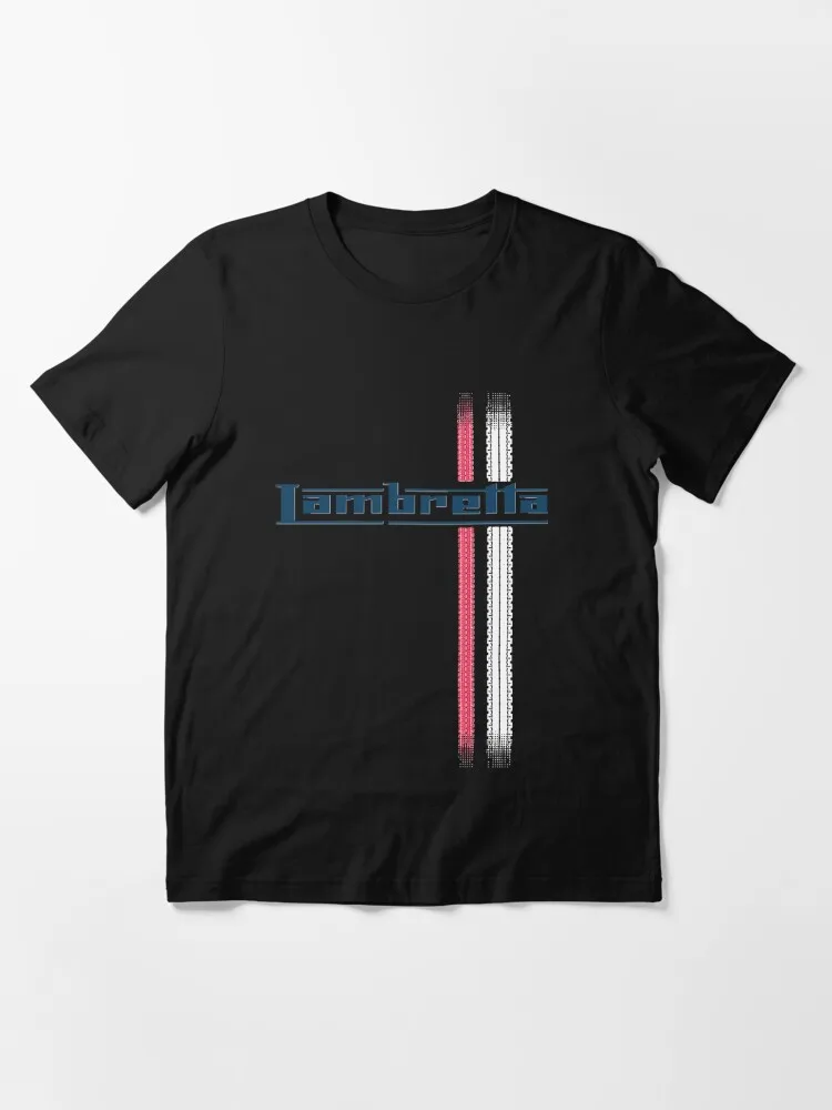 Lambretta track Classic T-Shirt Essential 100% Cotton Men Women Clothing