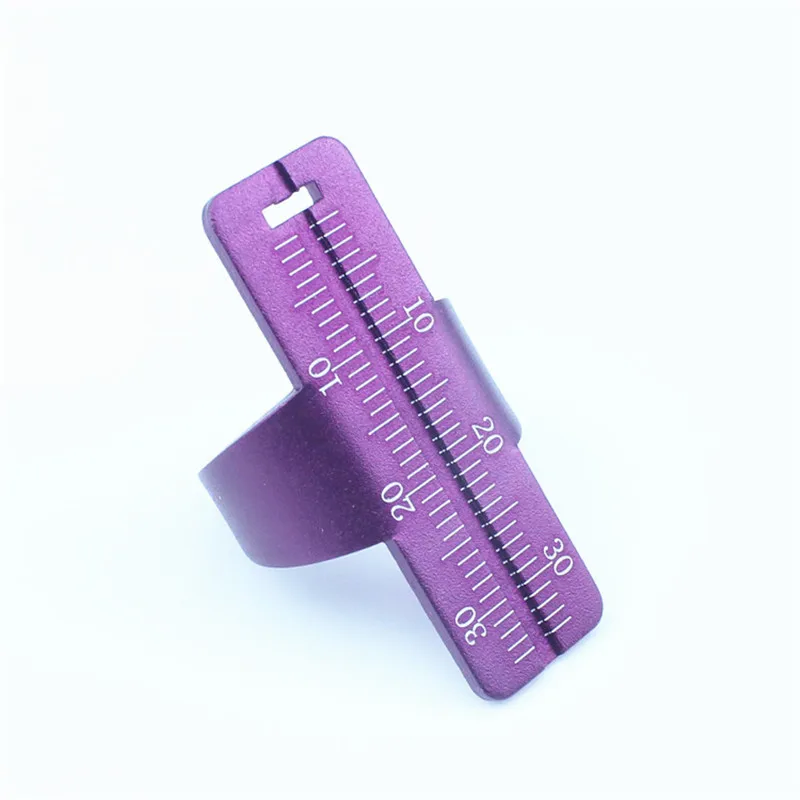 1Pcs Dental Finger Ruler Colorful Aluminium Rulers Dentist Endodontic Span Measurement Scale Gauge Instrument Measuring Tool