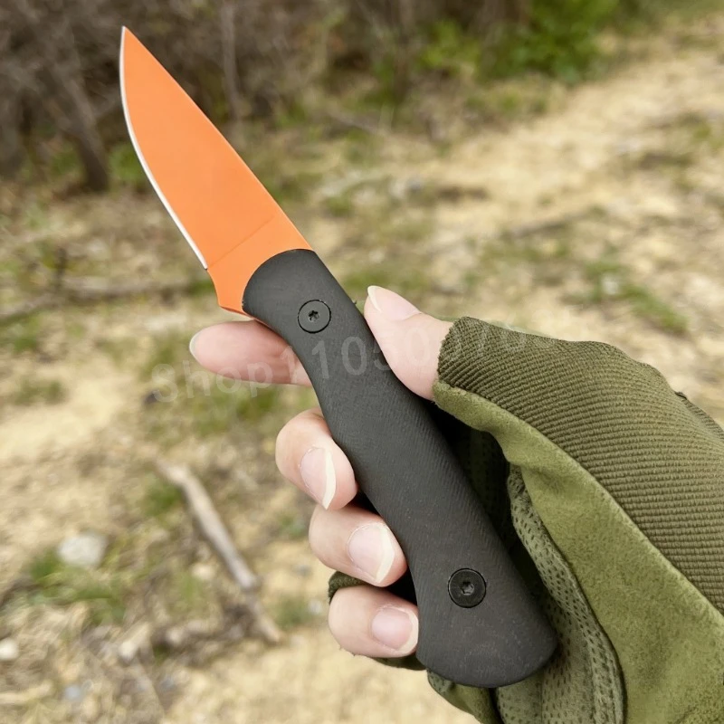 

Нож с фиксированным клинком из стали 8Cr13Mov и рукоятью G10, подходит для обеих рук, практичный нож для кемпинга и активного отдыха