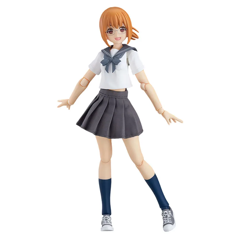 Gsc original figma marinheiro uniforme corpo (emily) anime figuras de ação brinquedos para meninos presente natal modelo colecionável ornamentos