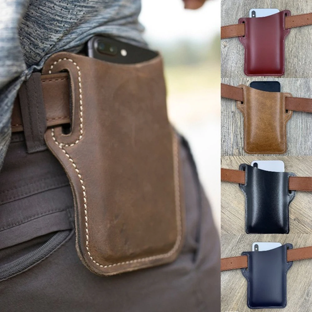 Phone Accessories Phone Case Cover Belt Clip Phone Holster Belt Pouch Purse Vintage Pack Mobile Phone Bag Mini Bags Waist Bag