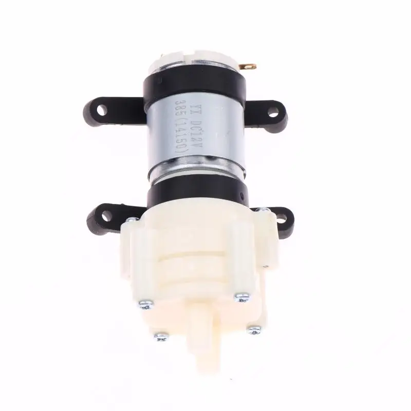 Bomba de agua R385, bomba de diafragma de 6-12V, pequeña bomba de agua en miniatura para el hogar, accesorios para pecera, juego de tetera, piezas