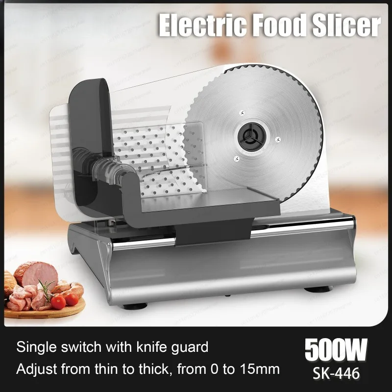 446 Toast Bread Slicer Beef Lamb Rolls Electric Food Slicer