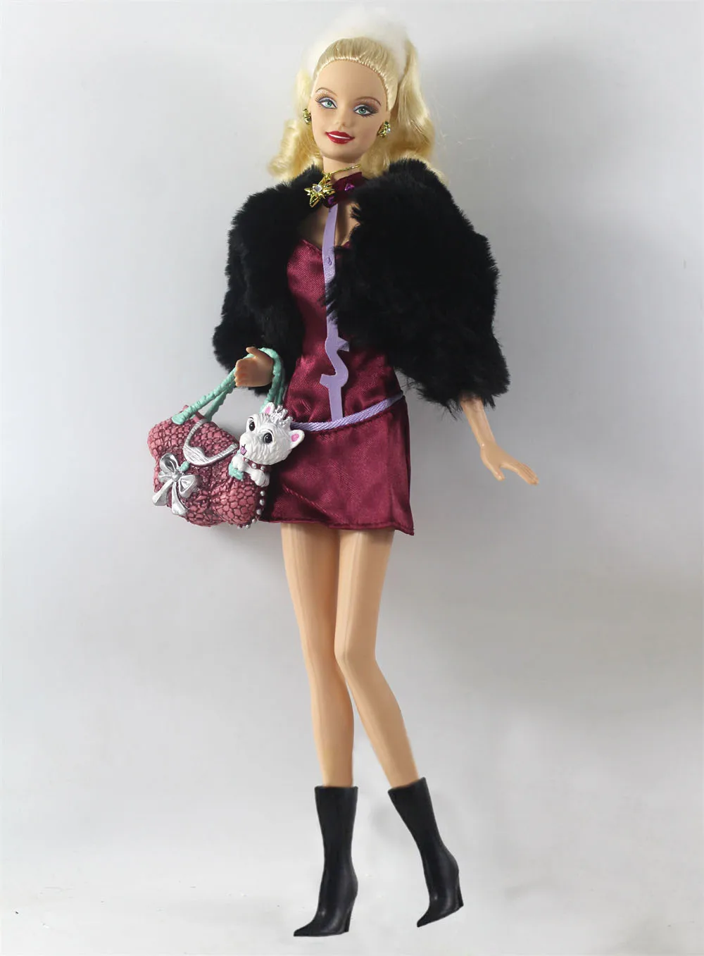 1 Set Doll Clothes 1:6 Scale Dress Outfit for 11.5 Inch 30cm Doll Many Style for Choice Gifts for Girls Doll Accessories #11