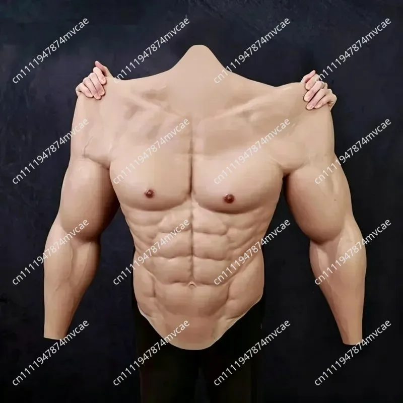 Suitable for Artificial Silicone  Realistic  Chest Muscle Enlarge Cross Dressing Table Masquerade