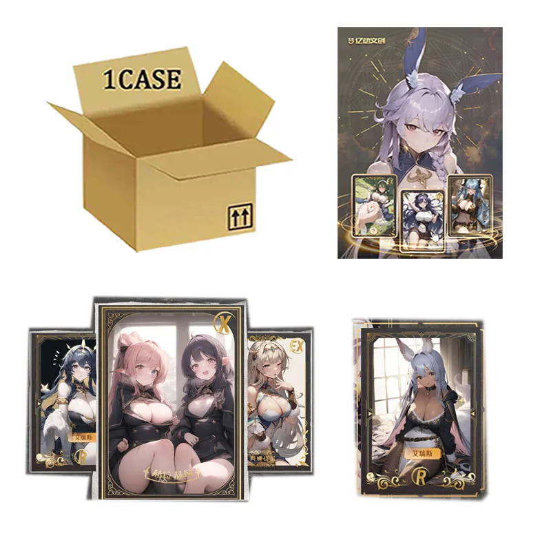 Wholesales Goddess Story Collection Cards Booster Box Rare Anime Table Playing Game Board Cards