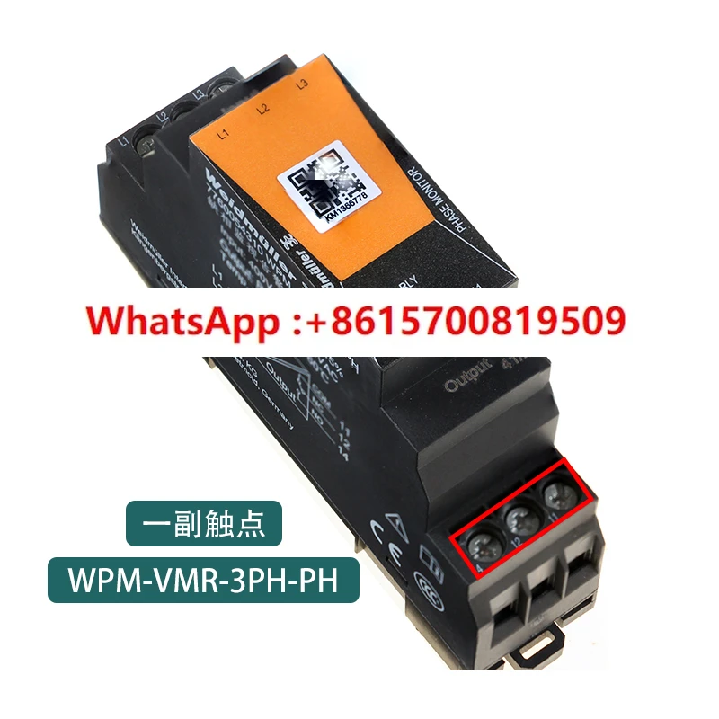 

General Purpose Phase Sequence Switch, Phase Sequence Relay, Phase Loss Monitoring WPM-VMR-3PH