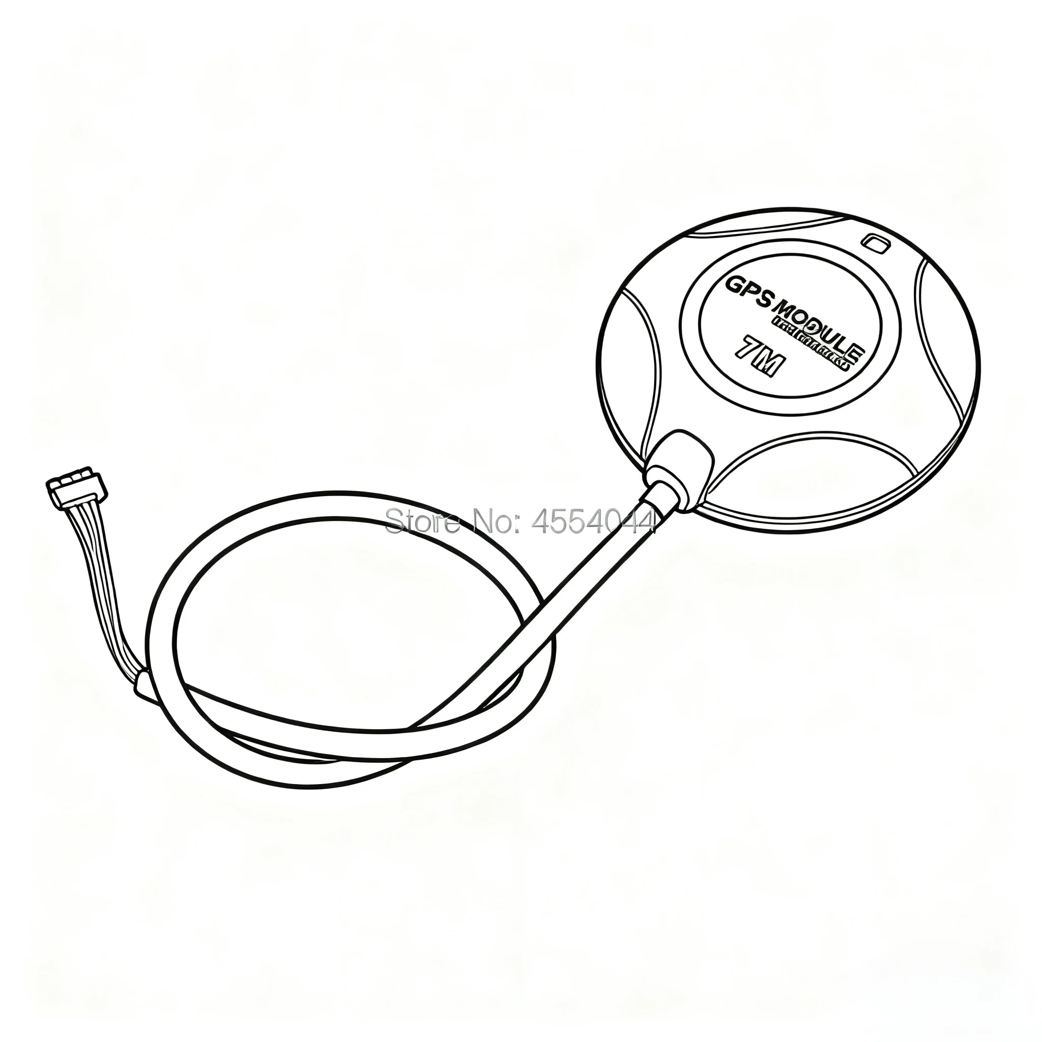 

Angeltoy 1pcs 7M High Precision GPS external compass for APM2.5 AMP2.6 APM 2.8 Pixhawk 2.4.8 for RC Quadcopter