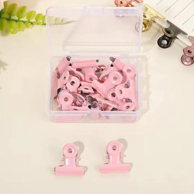 Imagem -02 - Cute Paper Clips Conjunto For Kids Paper Clamps Binding Supplies File Binder Notes Letter Office School Papelaria Binding Supplies New