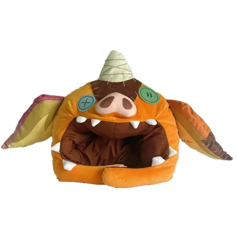 Halloween Bokoblin maschera Link maiale peluche cappello partito Cosplay Prop regalo di natale simpatico cartone animato giocattolo casco decorativo