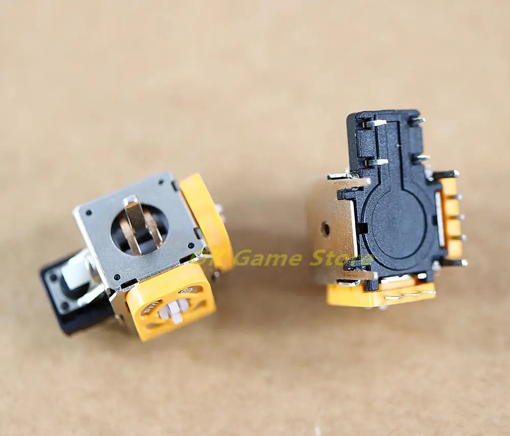 2pcs Replacement Green Orange Joystick For PS4 Slim Pro 3D Joystick Analog Stick Sensor For Playstation 4 Controller