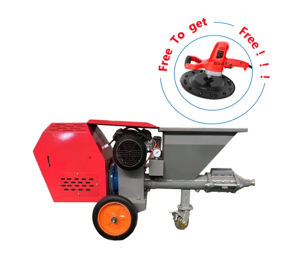 Construction Plastering Machine Cement Mortar Spraying Machine for Wall Putty Cement Spray