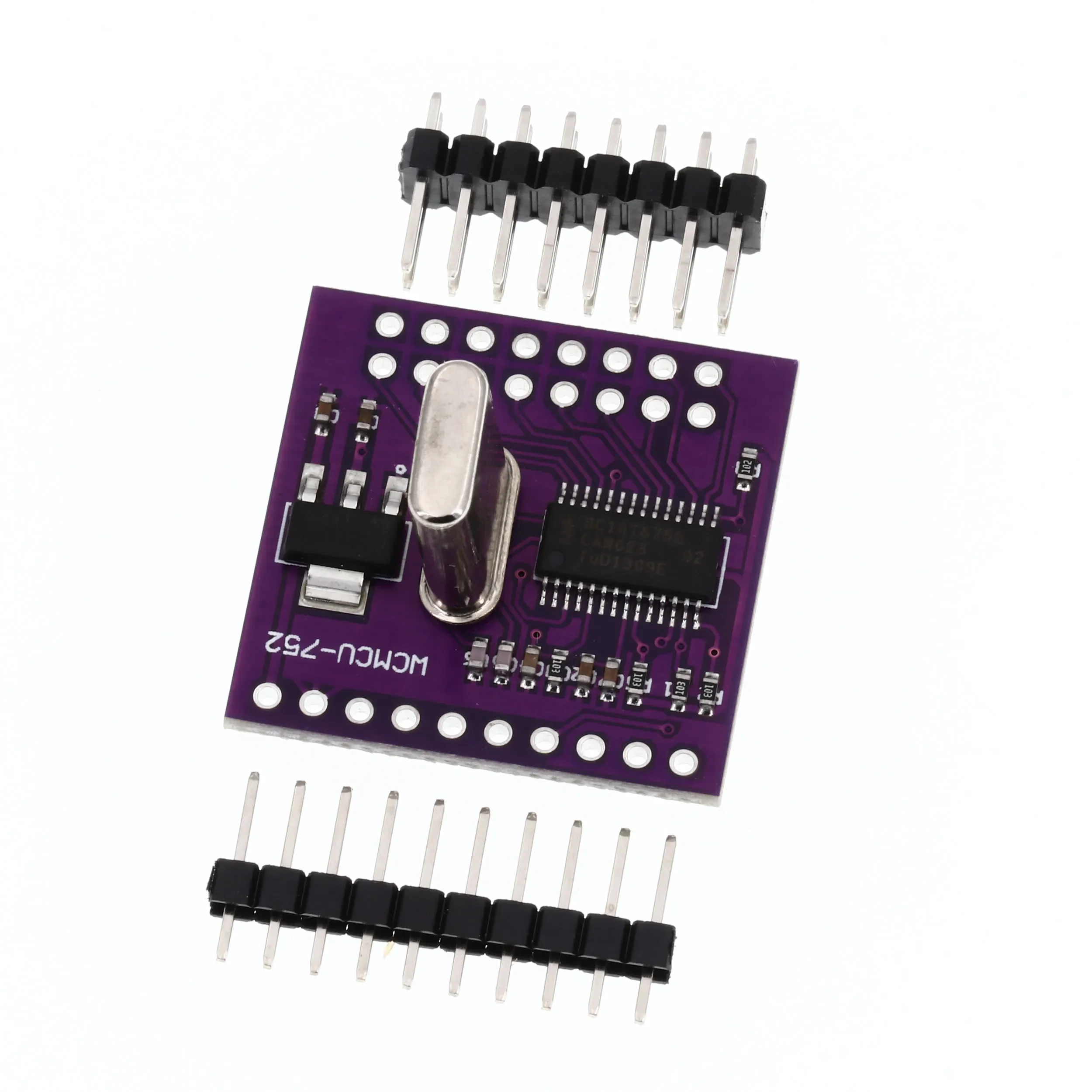 MCU-752 SC16IS752 IIC I2C/SPI Bus Interface to Dual Channel UART Conversion Board Module