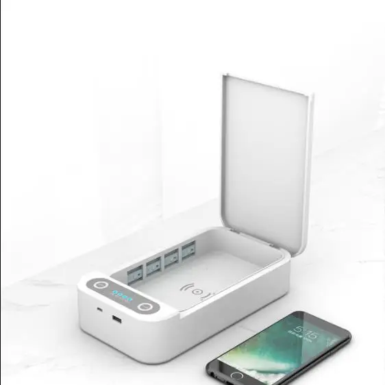 Mini telefone celular led esterilizador iluminação uv bakteri varinha desinfecção ultra violeta lampe luz uvc esterilizador caixa