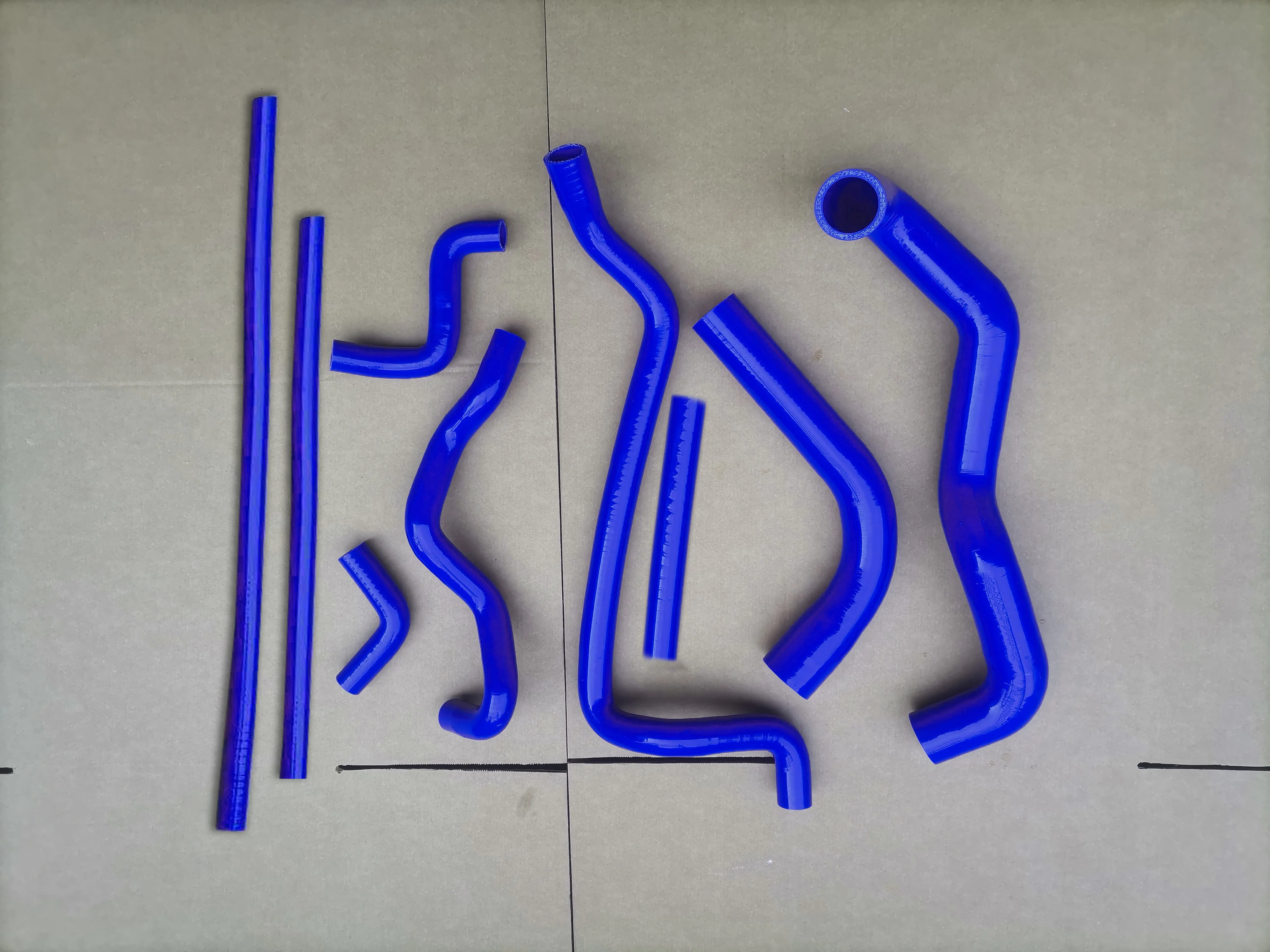 Silicone Coolant Radiator Hose For Mercedes Benz M111 W124 200CE 220CE, E200 E220 2.0L 2.2L With A/C A1245015782 A1245015882