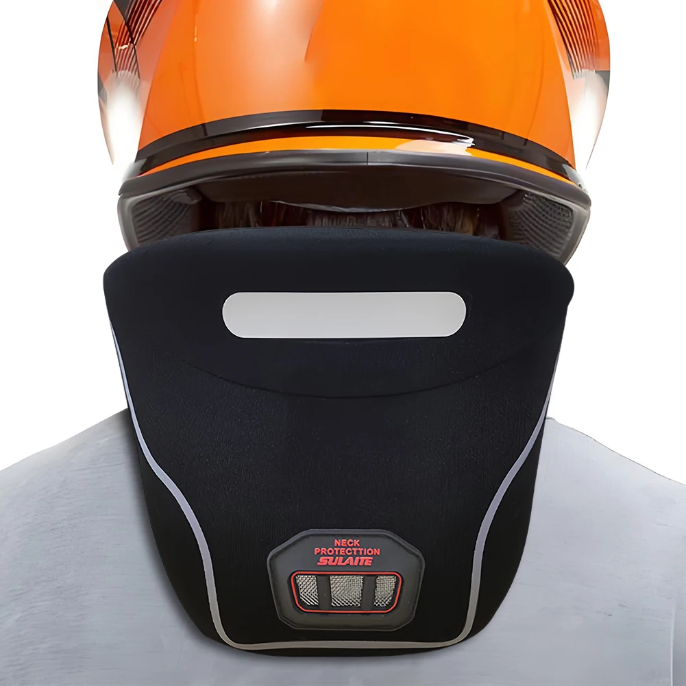

Anti-Shock Protective Gear Pad Anti-Fatigue Safe Neck Protection Zipper Motorcycle Neck Protection 3D Cervical Spine Protection